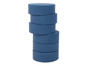 Färgpuckar 57mm mörkblå 6 fp