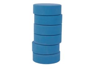 Färgpuckar 57mm blå 6 fp