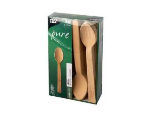 Bestick Sked PURE bambu 17cm 50 fp