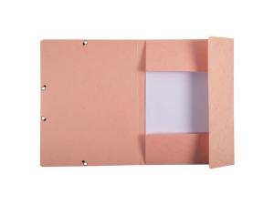 Gummibandsmapp EXACOMPTA 3kl A4 aprikos