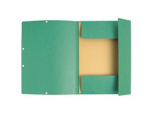 Gummibandsmapp EXACOMPTA 3kl Blue A grö