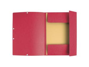 Gummibandsmapp EXACOMPTA 3-kl Blue A rö