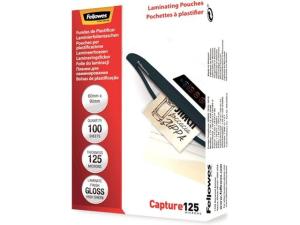 Laminat FELLOWES 60x90mm 125mic 100 fp