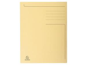 Mapp EXACOMPTA 3-kl kartong 280g A4 beig