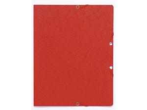 Gummibandsmapp kartong u kl A4 röd