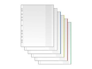 Plastficka Mapp A4 0 12mm blå 100 fp