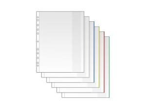 Plastficka Mapp A4 0 12mm röd 100 fp