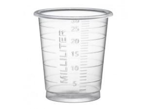 Medicinbägare Eco 30ml smal transp 90 fp