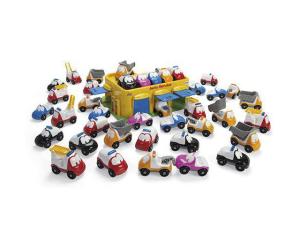 Garage med 39 bilar DANTOY 40 fp