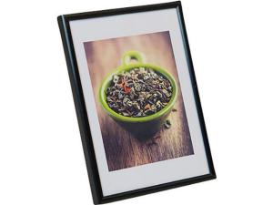 Ram A4 aluminium plexiglas svart