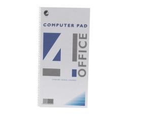 Spiralkladd 4-OFF 147x297mm 96 blad linj