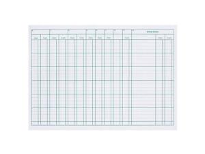 Kassabok A4L 23 uppsl 14kol