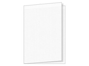Skrivpapper A3 rut 5x5mm vikt 250 fp