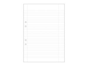 Lösblad A4 linj 5 5 5 7mm hålat 500 fp