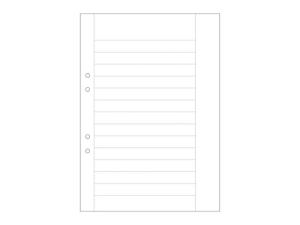 Provskrivp A4 linjerat 18 mm 500 fp