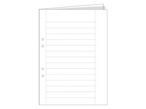 Provskrivp A3 linj 18 mm vikt 250 fp