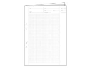 Provskrivp A3 rutat 5x5 mm vikt 250 fp
