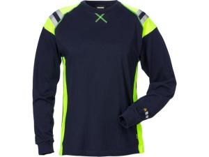 T-shirt Flam FRISTAD 7098 marin dam S