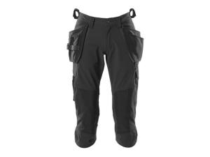 Piratbyxor med hängfickor svart C48