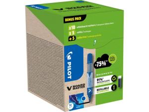 Whiteboardpenna PILOT GP blå 10 10 fp