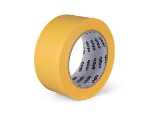 Skyddstejp ETAB PVC 50mmx33m gul