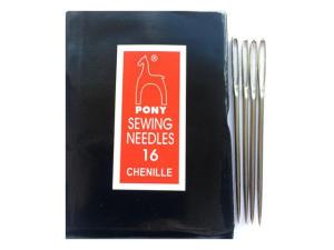 Chenillenål nr 16 med udd 25 fp