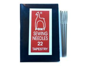 Tapisserinål nr 22 utan udd 25 fp