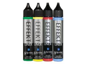 Effektliner basfärg 4x28 ml 4 fp