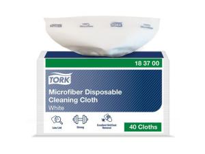 Microfiberduk TORK 29 5x34cm vit 40 fp