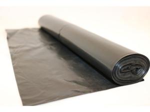 Plastsäck LD 125L 40my svart 10 rl