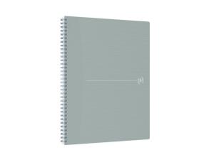 Kollegieblock OXFORD Origins A4 lin grå