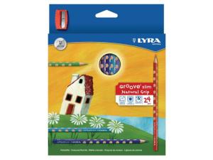Färgpenna LYRA Groove Slim 24 fp