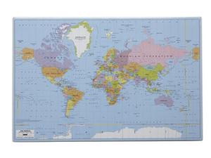 Skrivunderlägg Världsk PP 58 5x38 5cm