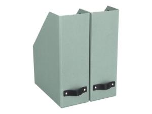 Tidskriftssaml kart m läder A4 mint 2 fp