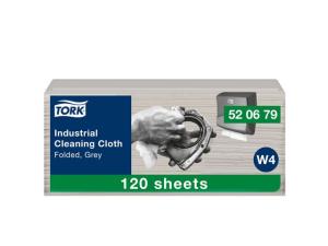Rengöringsduk TORK W4 Flex grå 120 fp