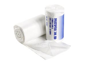 Papperskorgspåse HD 30L vit 100 rl