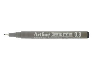 Fineliner ARTLINE EK238 0 8mm svart