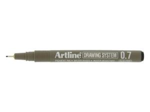 Fineliner ARTLINE EK237 0 7mm svart