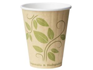 Pappersbägare DUNI 24cl Löv 40 fp