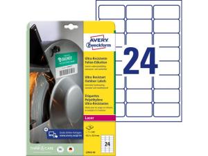 Etikett AVERY 63 5x33 9mm 240 fp