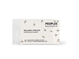 Visitkortsficka självhäft 60x95mm 10 fp