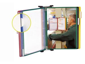 Väggställ DJOIS 10 fick A4 sort färg