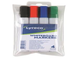 Whiteboardpenna LYRECO drywipe sned 4 fp
