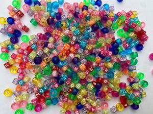 Kongopärlor mix ABC 123 530 fp