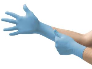 Nitrilhandske ANSELL 92-134 blå L 100 fp