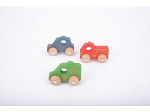 Bilar räddningsfordon i trä 3 fp