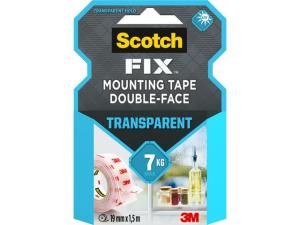 Monteringstejp SCOTCH transp 19mmx1 5m