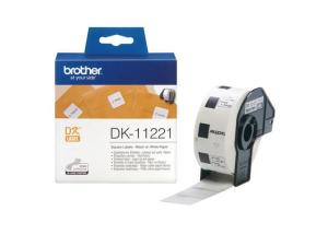 Etikett BROTHER DK11221 23x23mm 1000 fp