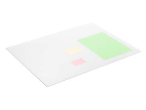 Skrivunderlägg DURABLE PP 65x50cm transp