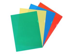 Aktmapp A4 0 12 sort färg 100 fp